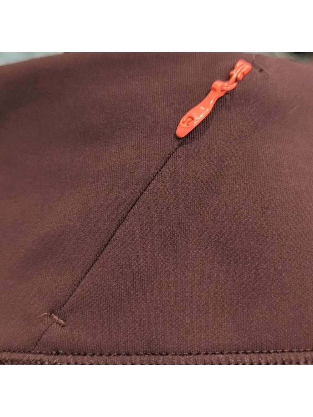 Lululemon All Meshed Up 7/8 Tight Bordeaux Drama / Flash Light